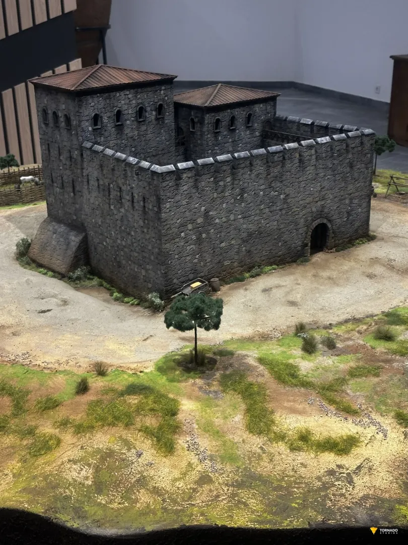 3D Print & Physical Diorama of the Medieval Kaleto Fortress