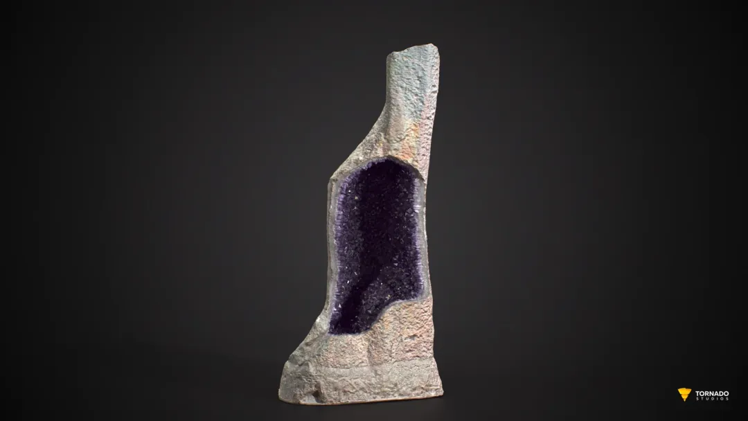 3D Scanning, Reconstrucion and Educational Animation of Giant Crystals