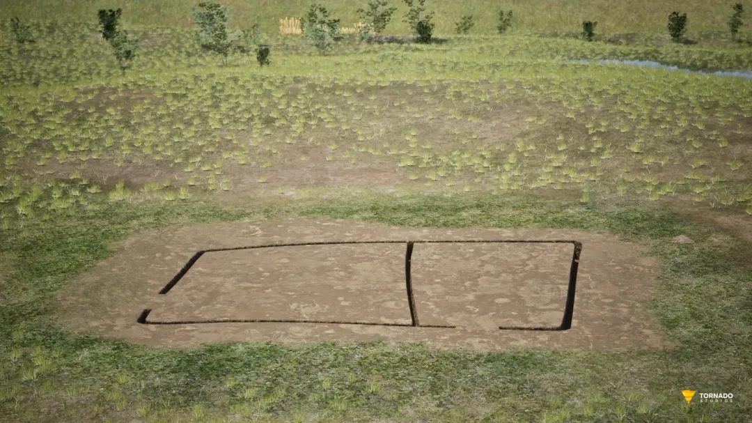 3D Reconstruction and Educational Animation of a Neolithic House