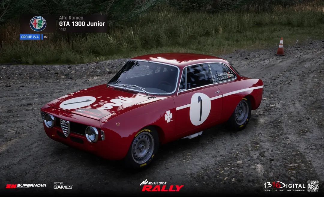 Alfa Romeo GTA 1300 Junior Gr.2 - 1972