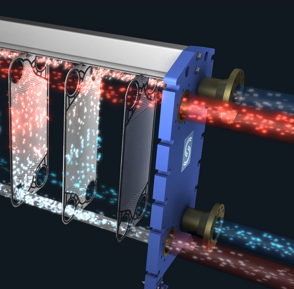 Particles / Fluid Product 3D Animation