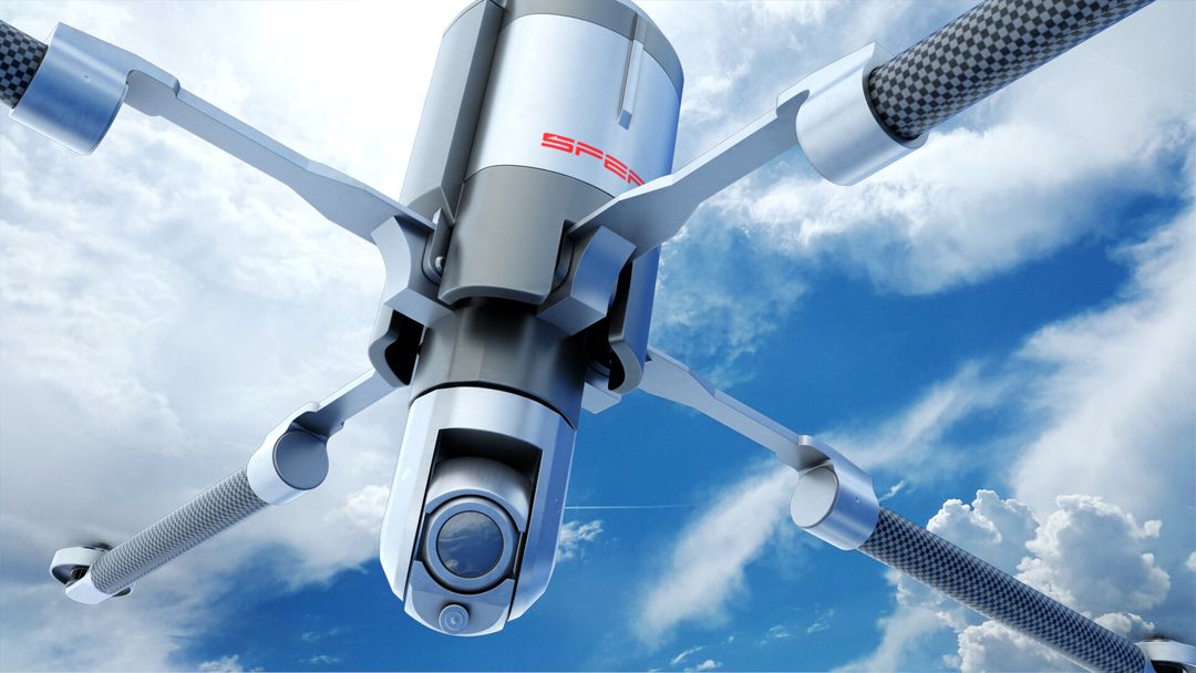 Ninox 103 Military Drone 3D Model