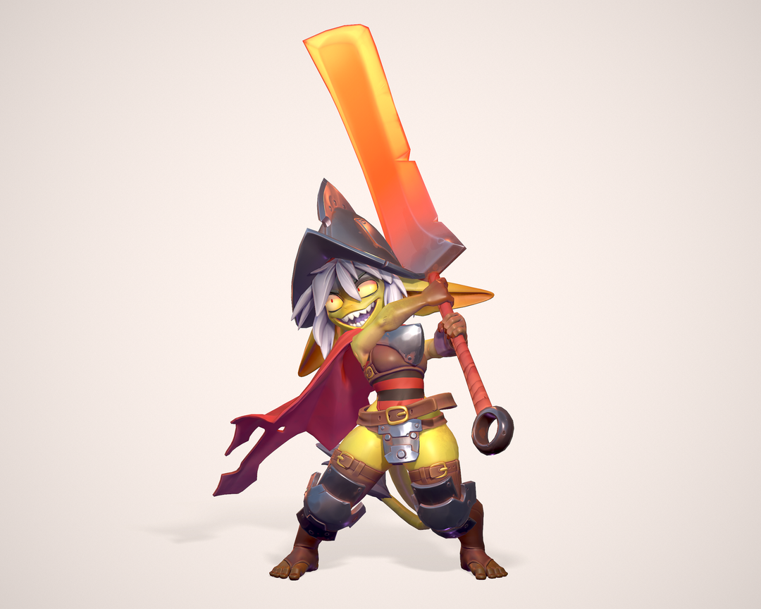 Falchion Goblin by Jules J.