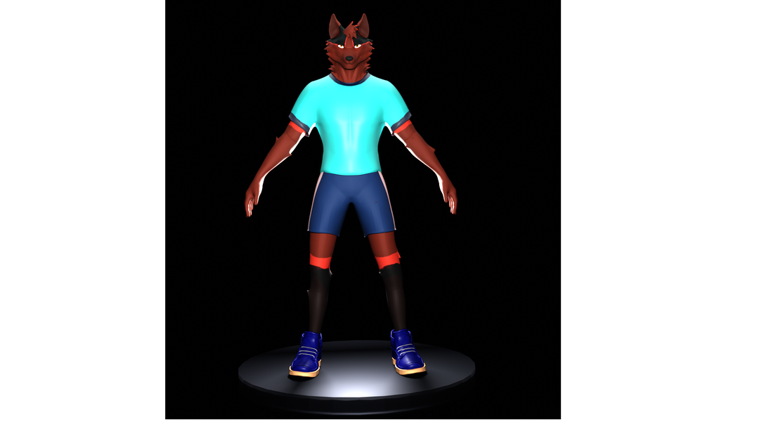 3D Furry Avatar for VRchat