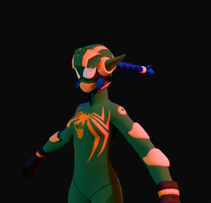 Spider Gwen Vrc Avatar