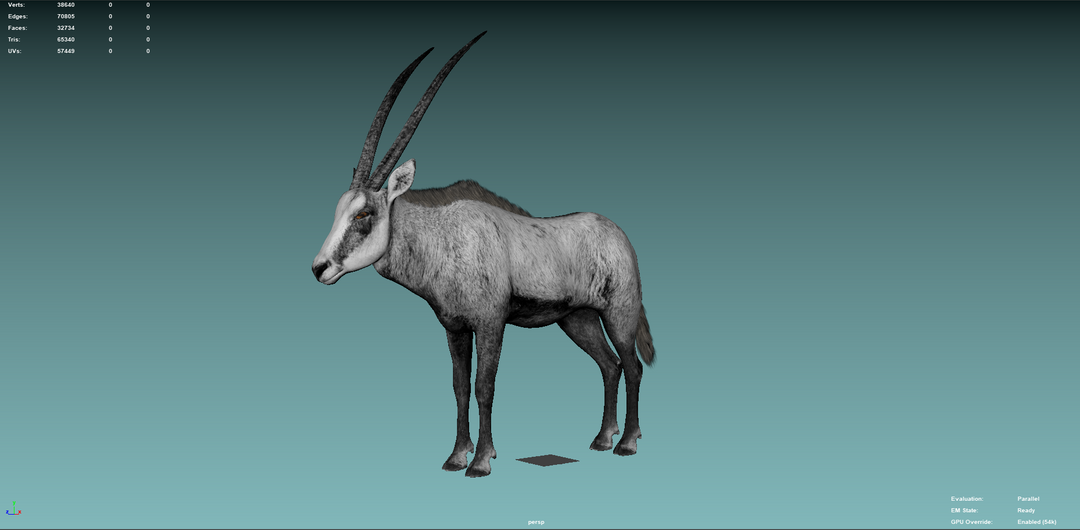 Joint-based rigging for Oryx equipped with Autowalk