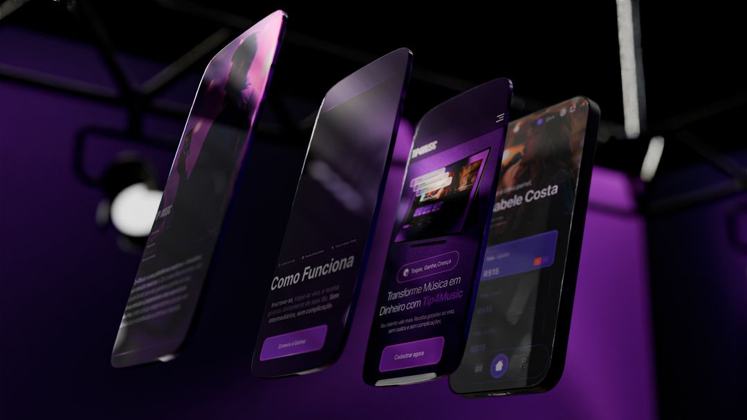 TIP4Music | 3d animation