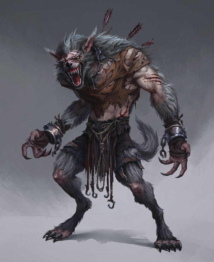 Werewolf Concept Art