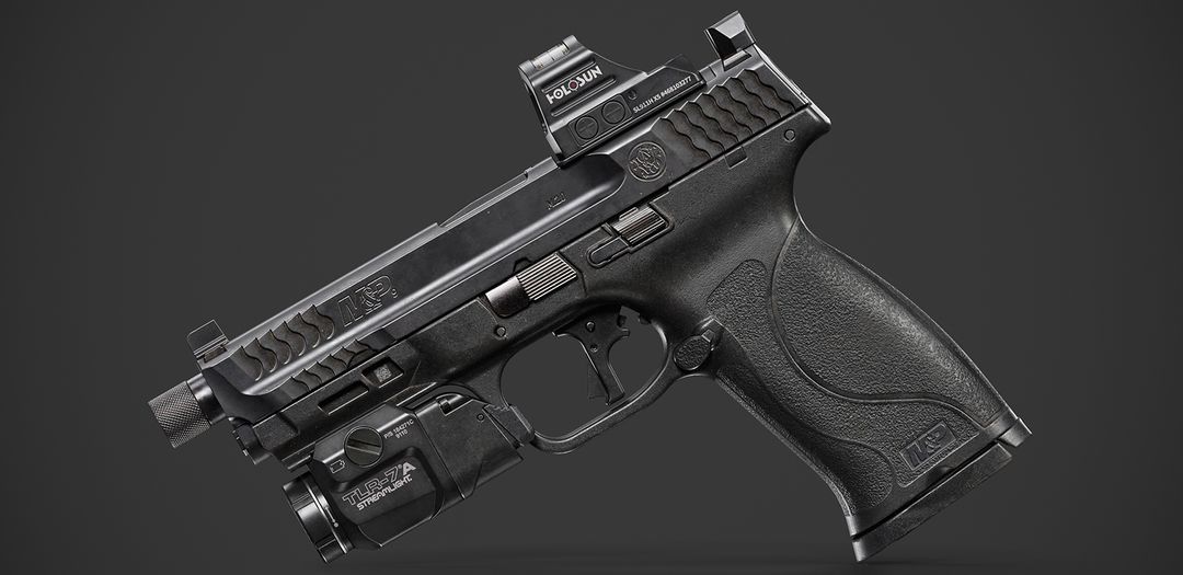 3D AAA Weapons realistic by AAA Game Art Outsourcing Studio