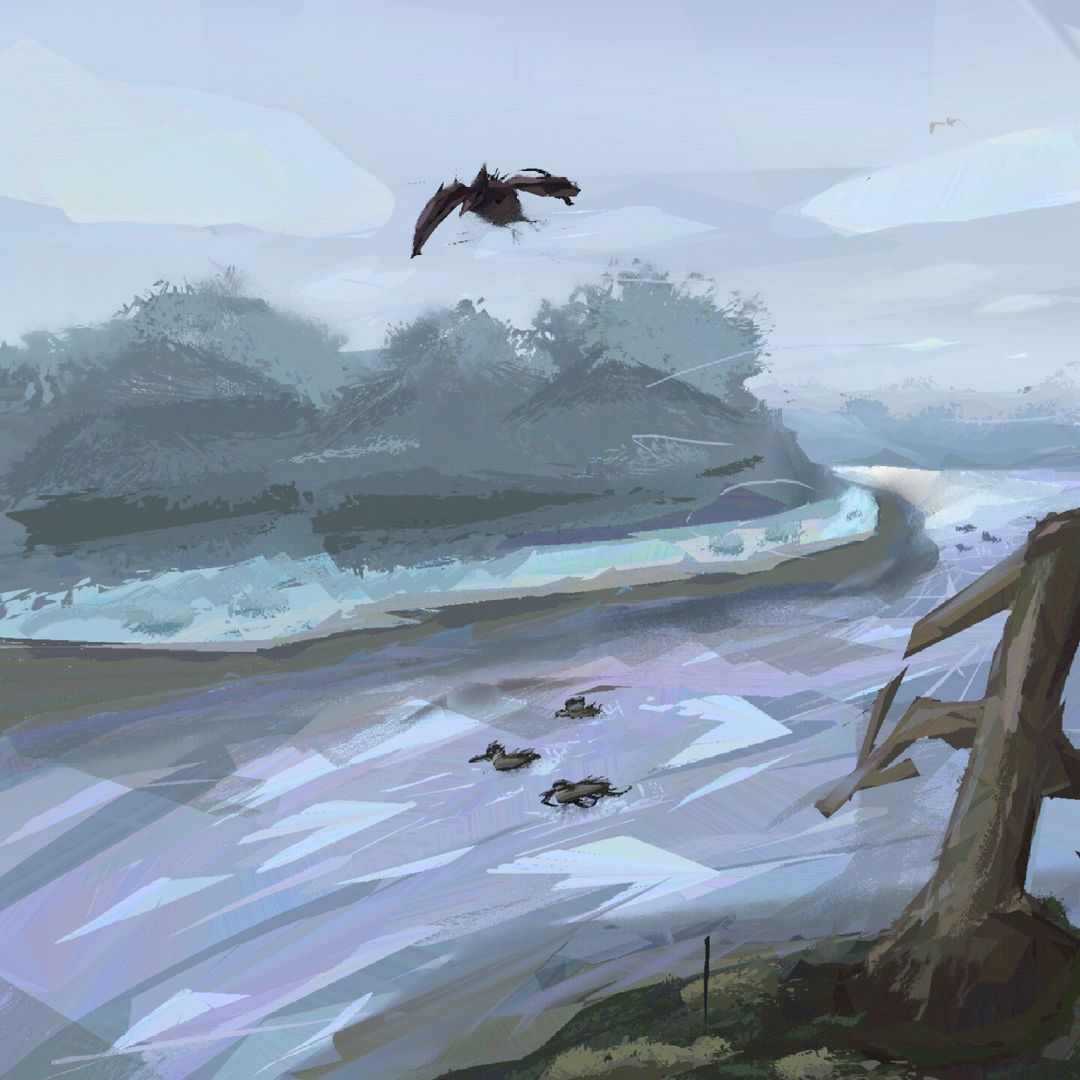Last Winter - Plein Air