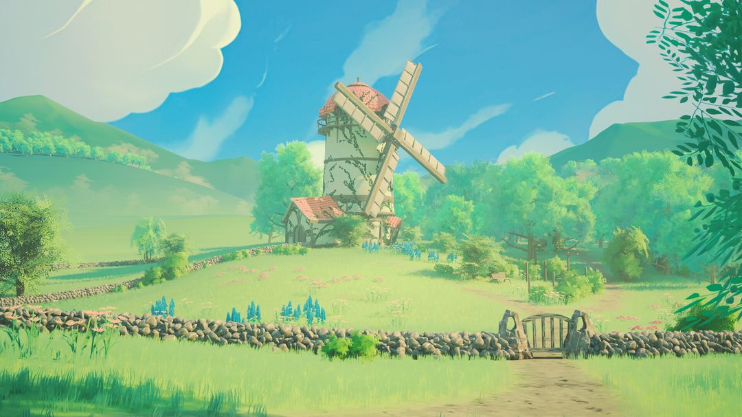 Stylized Windmill