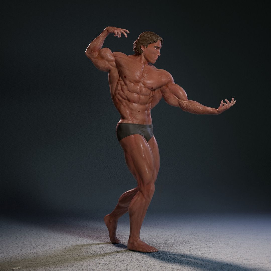 Arnold Schwarzenegger - Mr Olympia 1975