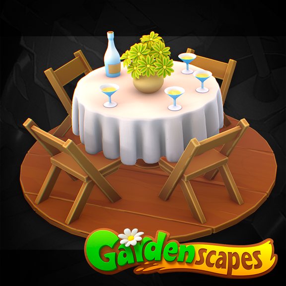 Garden Scapes Table