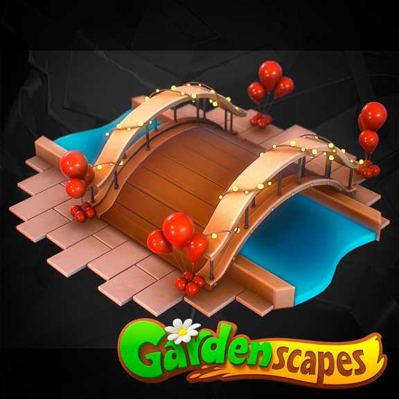 Garden Scapes Bridge