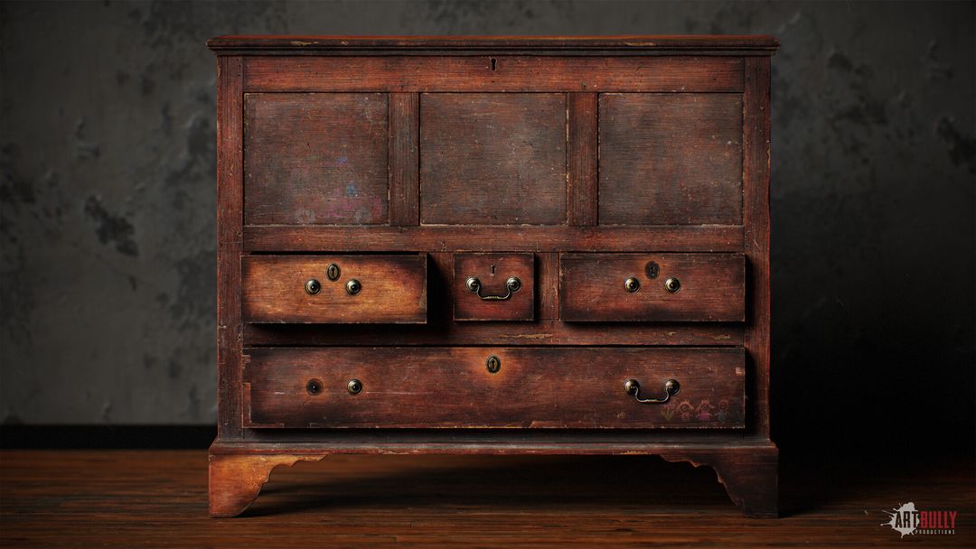 Antique Wooden Cabinet