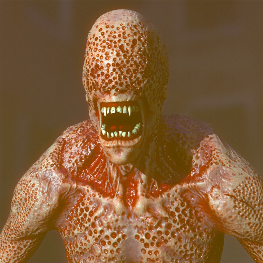 Trypophobia - Character for horror game