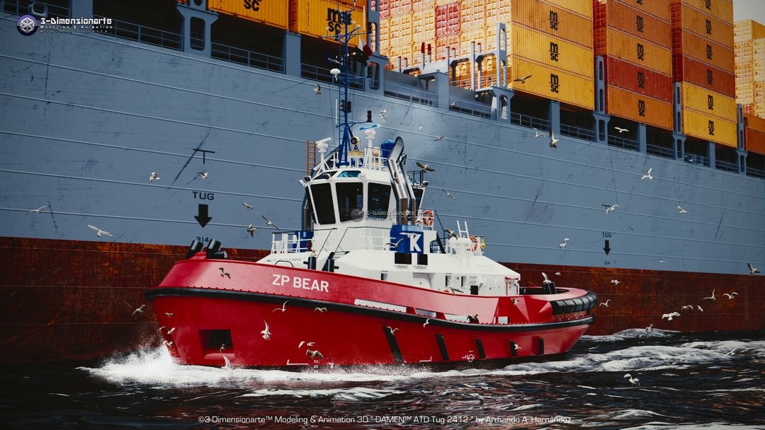 DAMEN ATD Tug 2412 [ZP Bear]