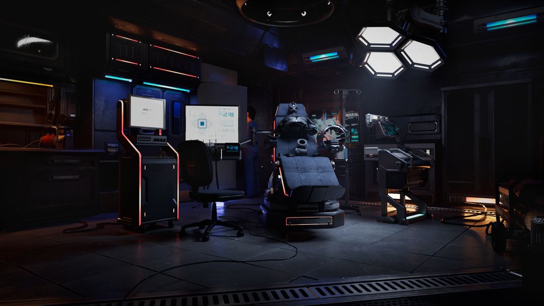 Futuristic Procedure Room by Christian A.