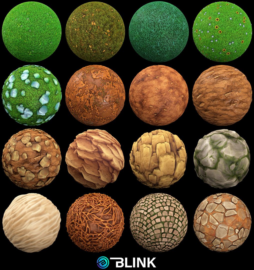 Stylized Procedural Textures