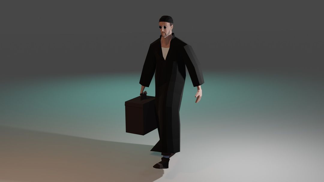 Lowpoly Modeling and Rigging Animation