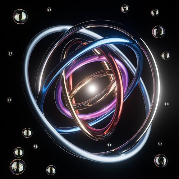 Rings - C4D Redshift Rendering
