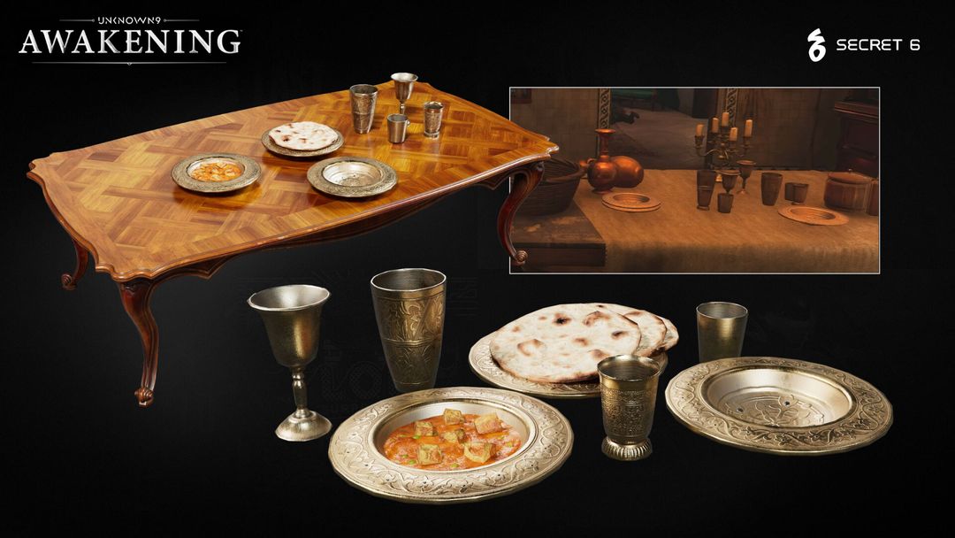 Unknown 9: Awakening | Tableware