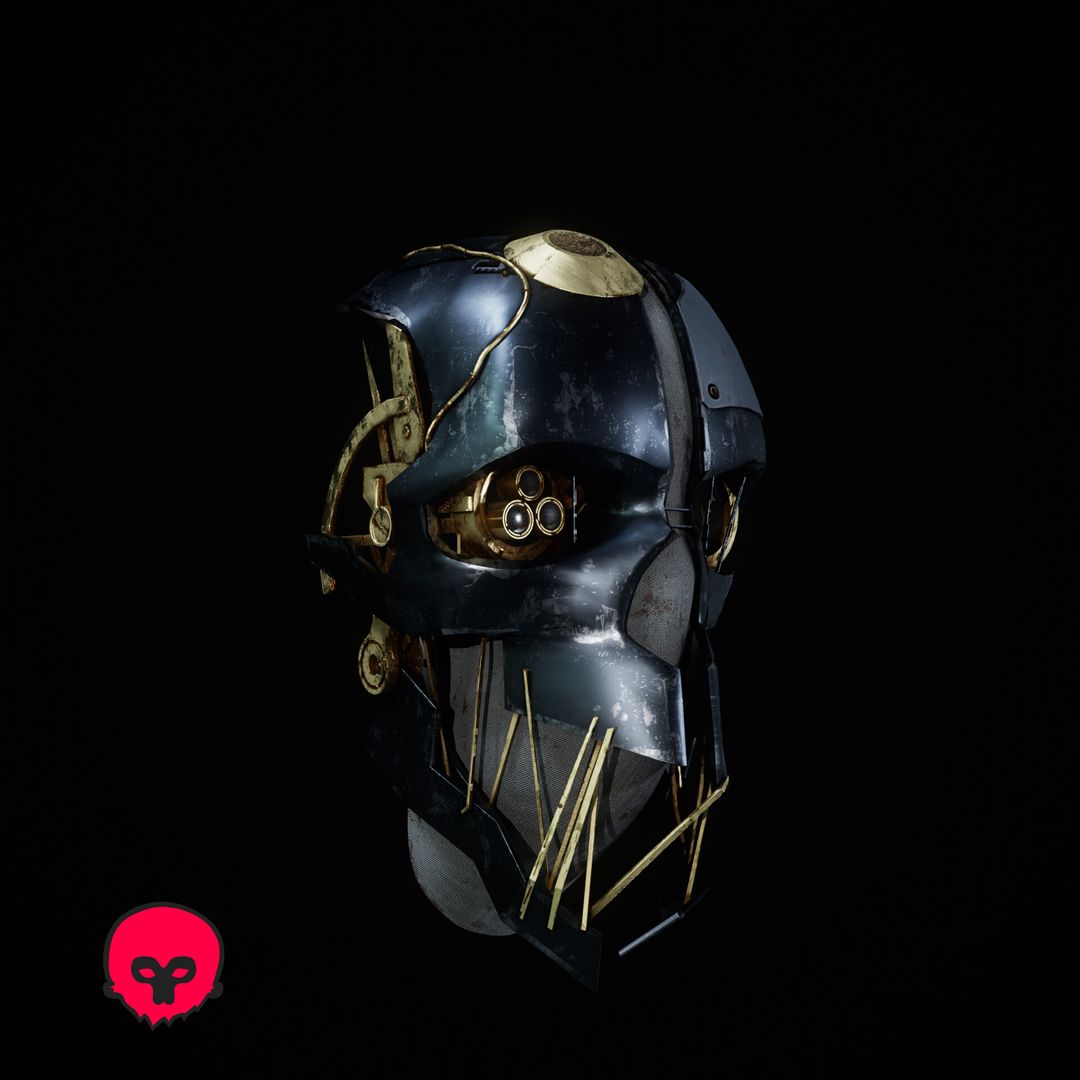 Corvo Attano's Mask - Render