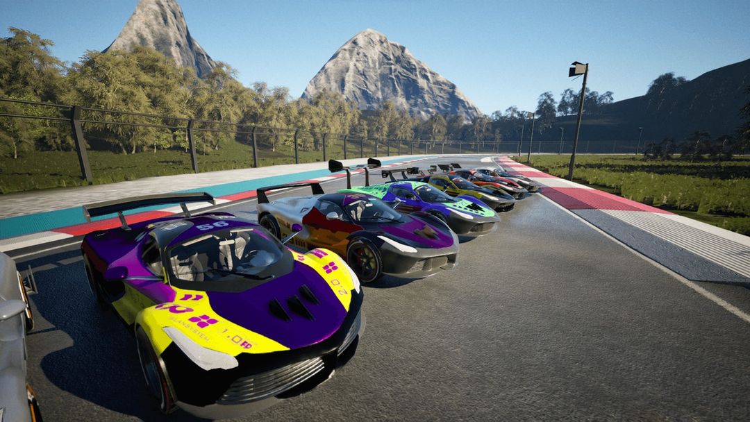 Racing Car 4. Bundle (Animated and Drivable)