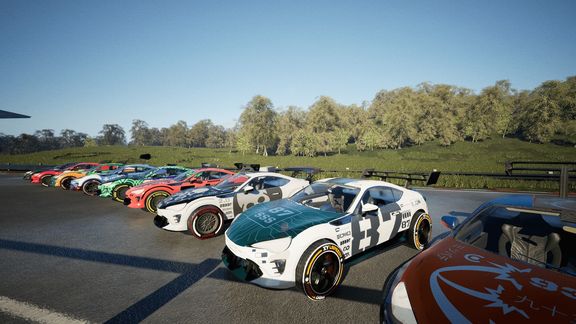 Racing Car 5. Bundle (Animated and Drivable)