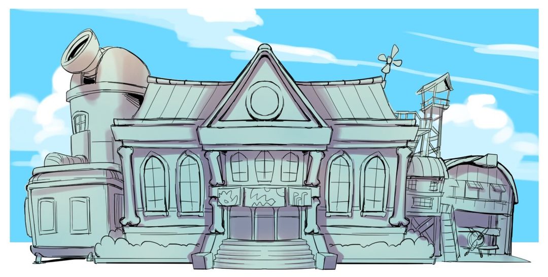 Dino Quest 2 - Environment Concept Art