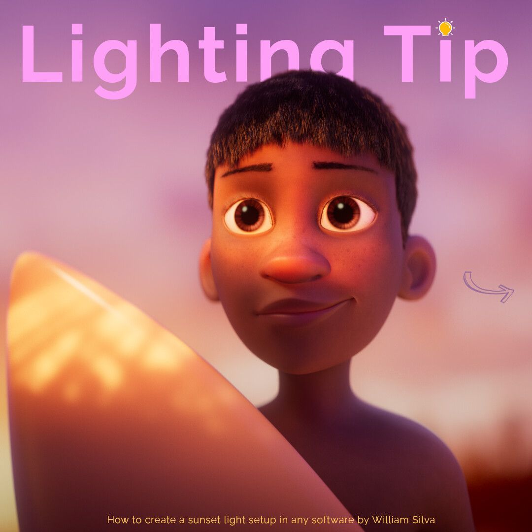 Lighting Tip - How to create a sunset light setup
