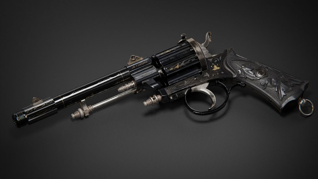 Colard Pinfire Revolver