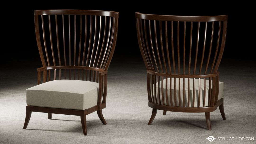 Chairs Collection - Architectural Visualization Furniture Prop