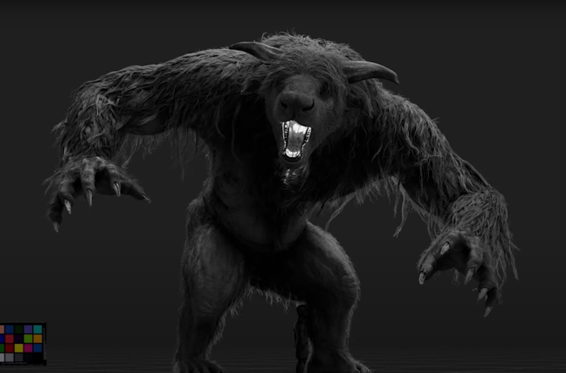 Creature full rig by Julen A.