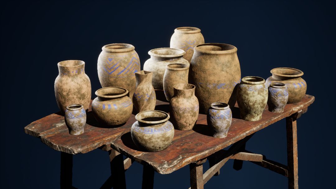 Procedural Tribal Jar Shader