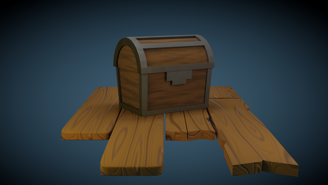 Wooden chest
