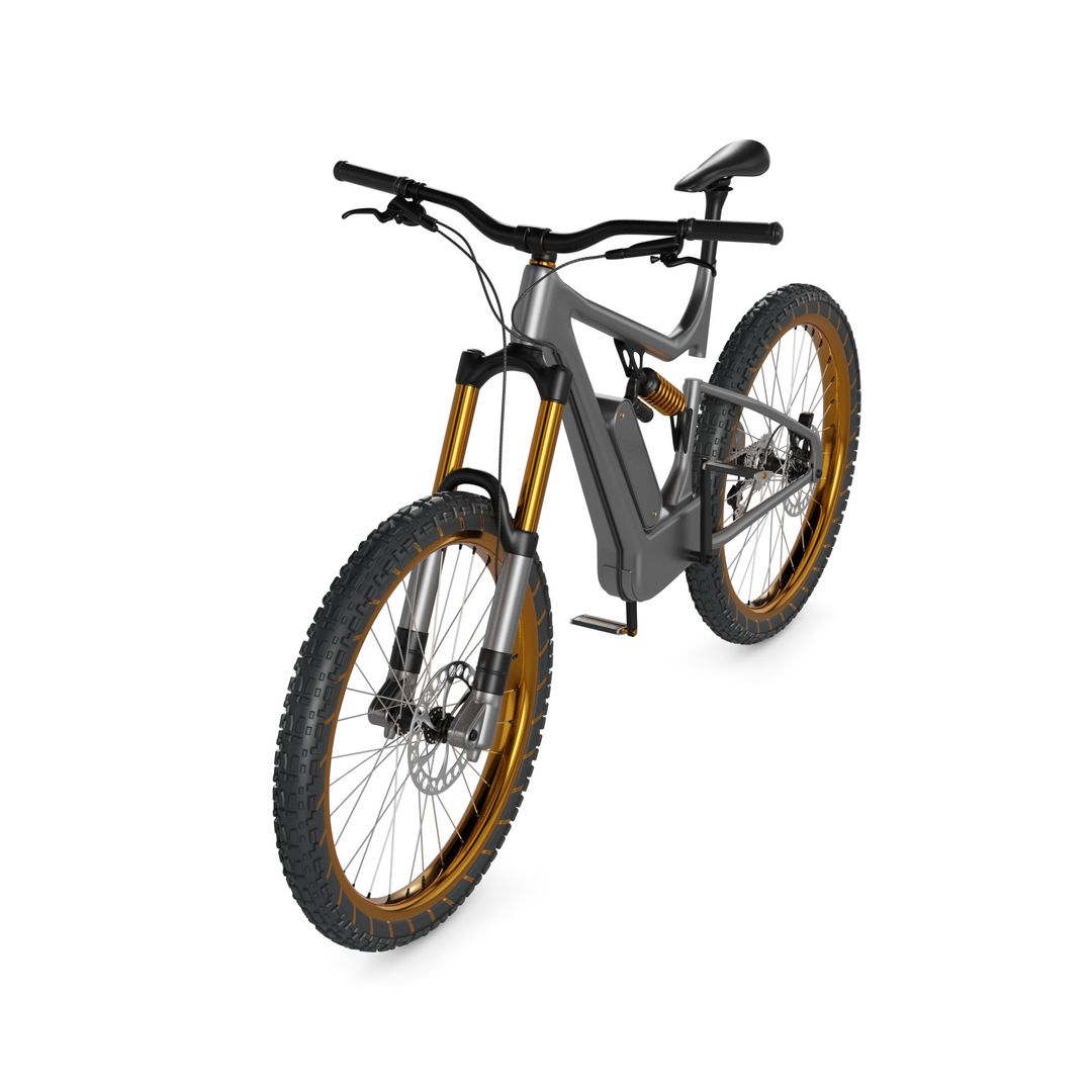 Electric Mountain Bicycle 3D model by Mohd S.