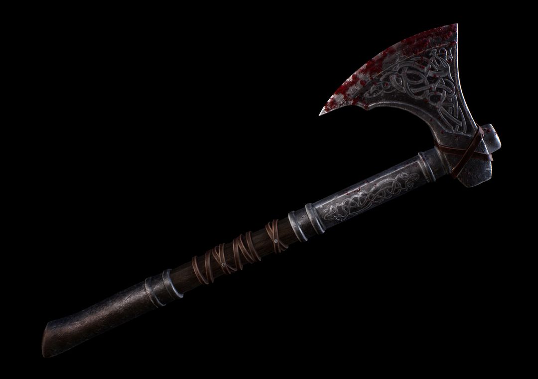 Viking Axe by Kimberly G.