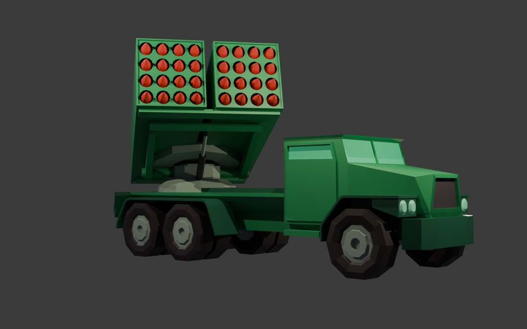 Military Vehicles Low Poly by Johnny L.