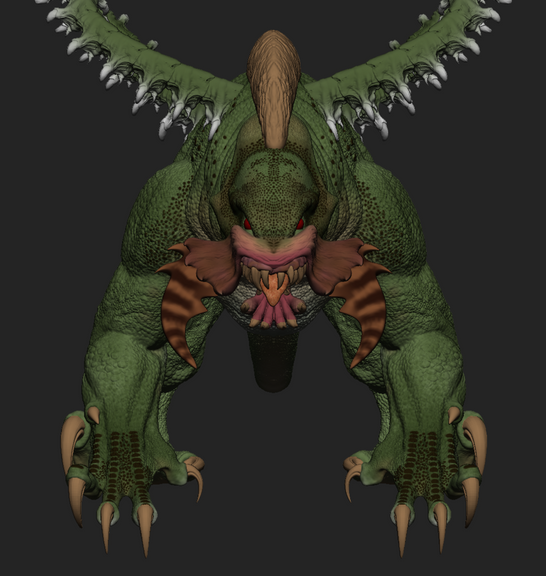 3D monster designing