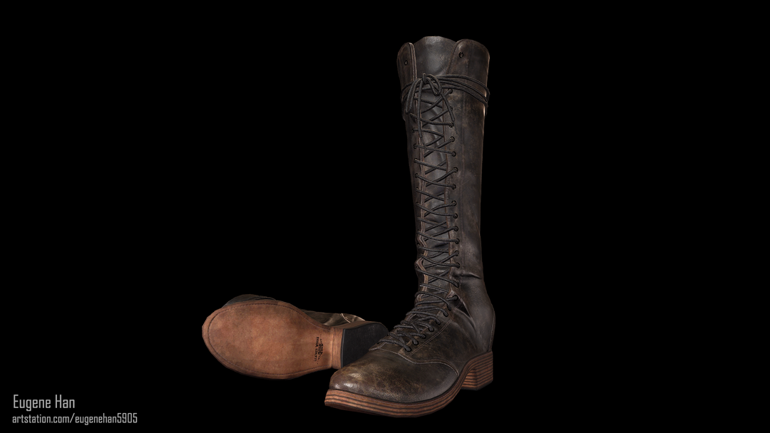 Prop: Leather Boots
