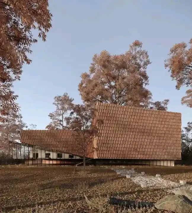 3d Modern Architectural Visualization – Forest Residence