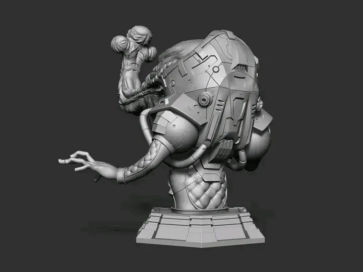3d Realistic Creature Character Model