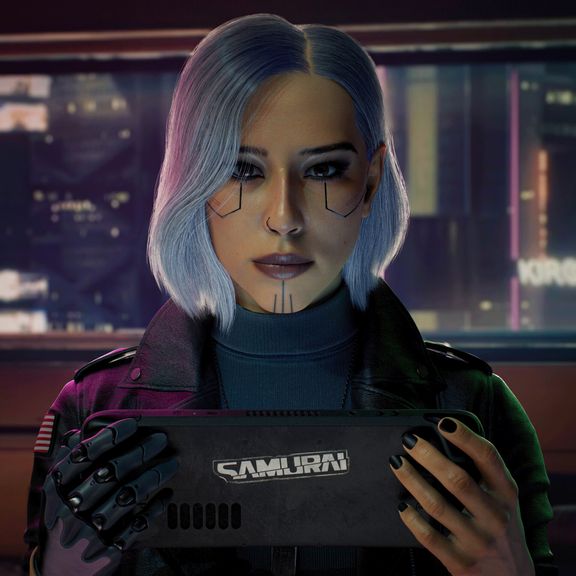Cyberpunk girl