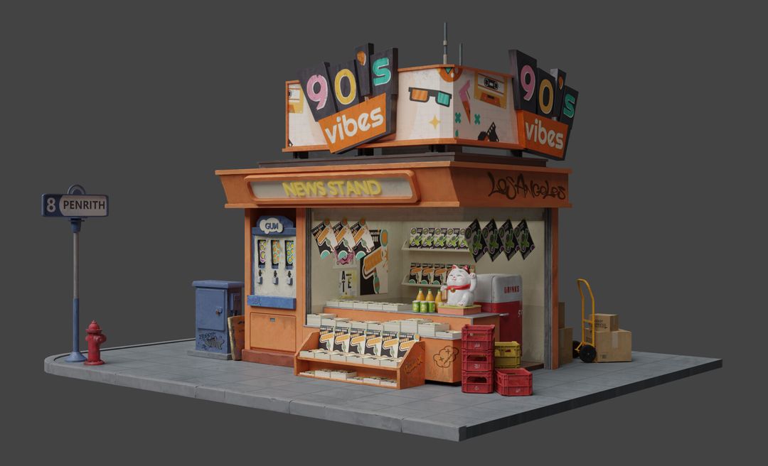 Newsstand by Chengcheng Z.