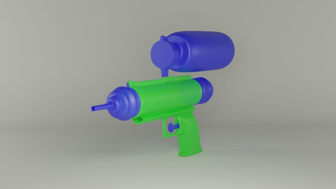 Modern Toy Water Gun by Antonio P.