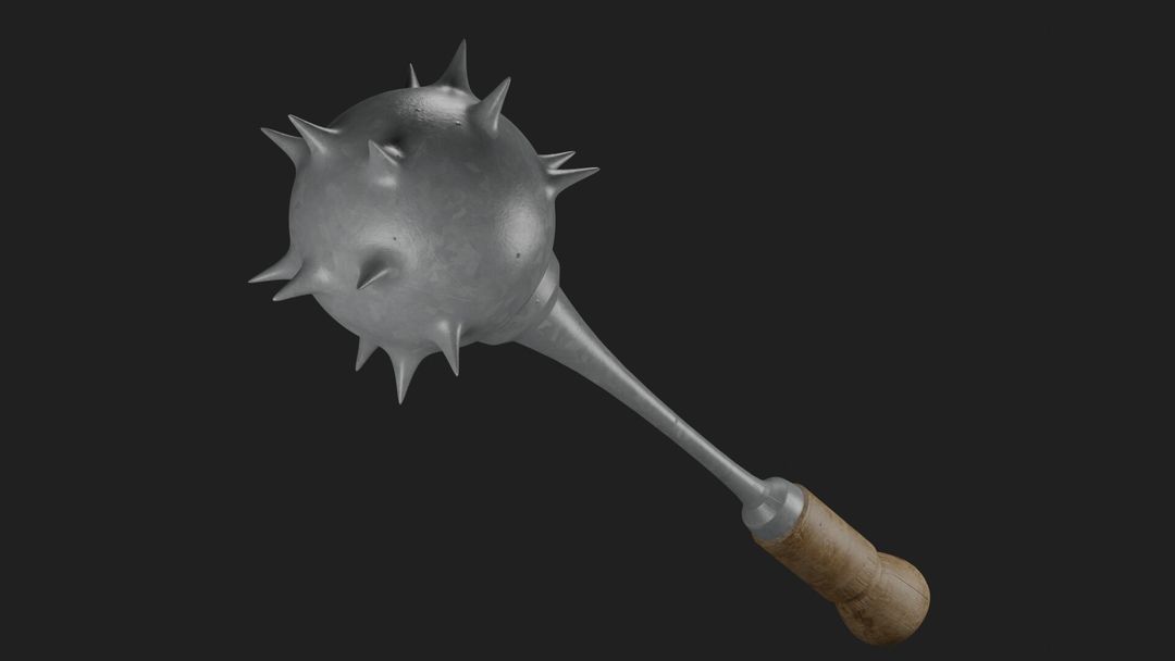 Vintage Mace Weapon