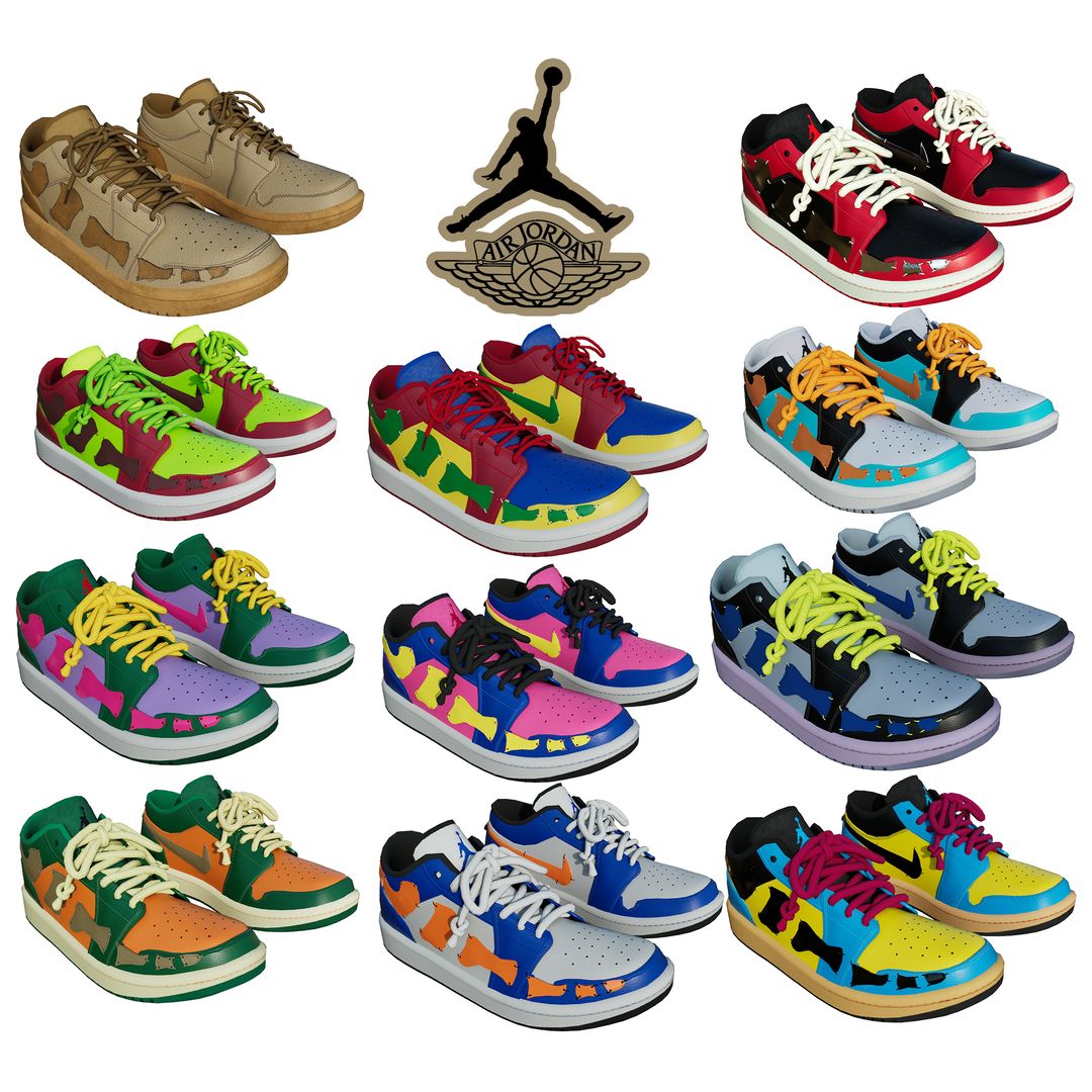 3D Modeling / Texturing / Sculpting & Rendering SHOES Models by Swapnil G.