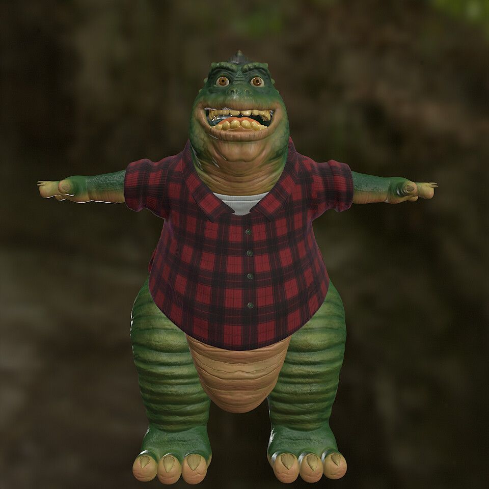 Dino 3d character