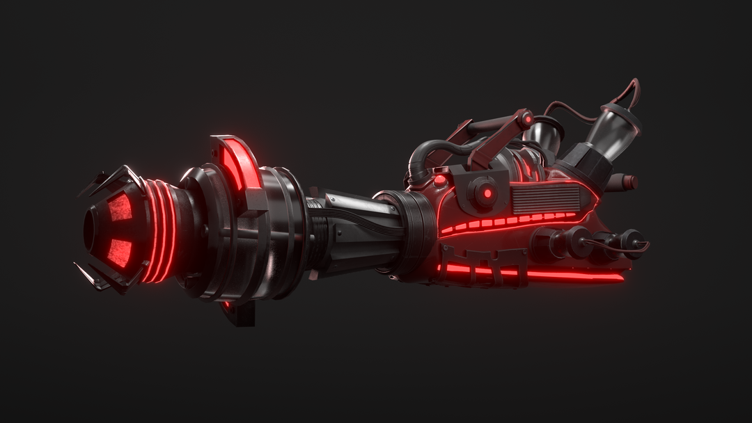 Stylized Alien Weapon by Ricard C.